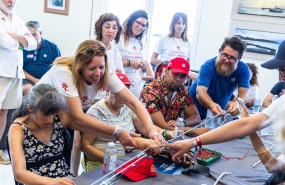 ep la ceo de mapfre iberia elena sanz en las actividades de integracion de la fundacion mapfre en la