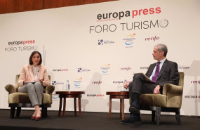 ep la ministra de industria comercio y turismo reyes maroto responde en una entrevista con el