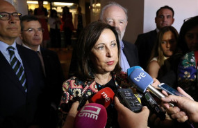 ep la ministradefensafunciones margarita robles ofrece declaracioneslos medioscomunicacionla clausuraxxxi seminario internacionalseguridaddefensaparadortoledo