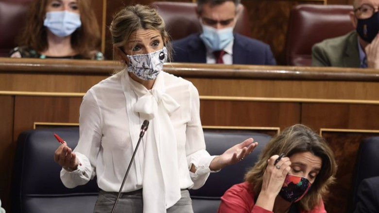 ep la vicepresidenta segunda del gobierno y ministra de trabajo yolanda diaz en una imagen de 20211023114003 ep la vicepresidenta segunda del gobierno y ministra de trabajo yolanda diaz en una imagen de 20211023114003