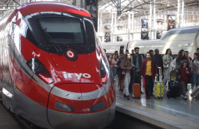 ep llegada del tren de alta velocidad iryo a la estacion maria zambrano a 31 de marzo de 2023 en ep llegada del tren de alta velocidad iryo a la estacion maria zambrano a 31 de marzo de 2023 en