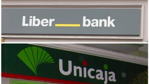 ep logos de unicaja y liberbank