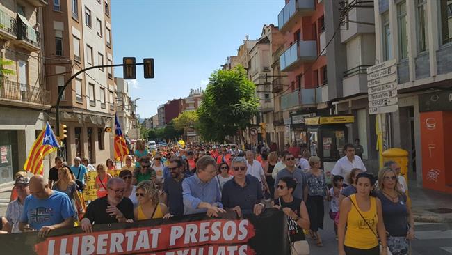Manifestación por el 1-O en Tortorsa | PDECAT TORTOSA ep manifestacion1-otortorsa