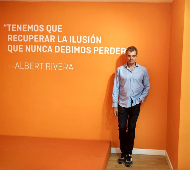 Toni Cantó en la sede de Ciudadanos | EUROPA PRESS ep toni canto ensedeciudadanos