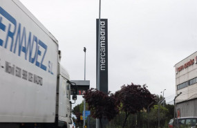 ep un camion llega a mercamadrid