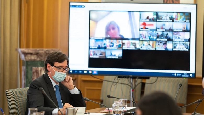 Salvador Illa en el Consejo Interterritorial de Salud | Pool Moncloa/Borja Puig de la Bellacasa illa reunion ccaa