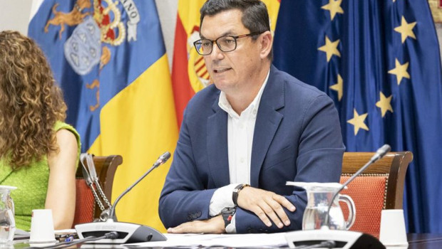 ep archivo   el consejero de obras publicas vivienda y movilidad del gobierno de canarias pablo