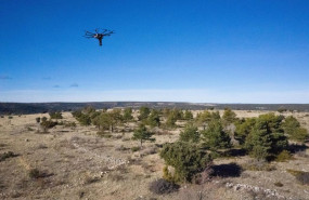 ep archivo   plantacion con drones de co2 revolution realizada por iberdrola