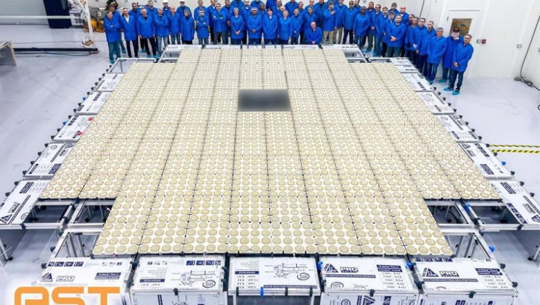 ep ast spacemobile despliega su la antena de comunicaciones por satelite y realizara pruebas de
