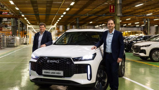 ep el ceo de ebro motors pedro calef y el presidente de ebro ev motors rafael ruiz