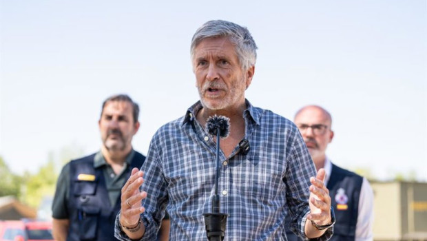 ep el ministro del interior fernando grande marlaska ofrece declaraciones tras el comite estatal de
