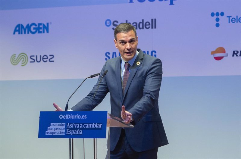 Pedro Sánchez prevé que el PIB de España crezca un 1,4% durante el segundo trimestre