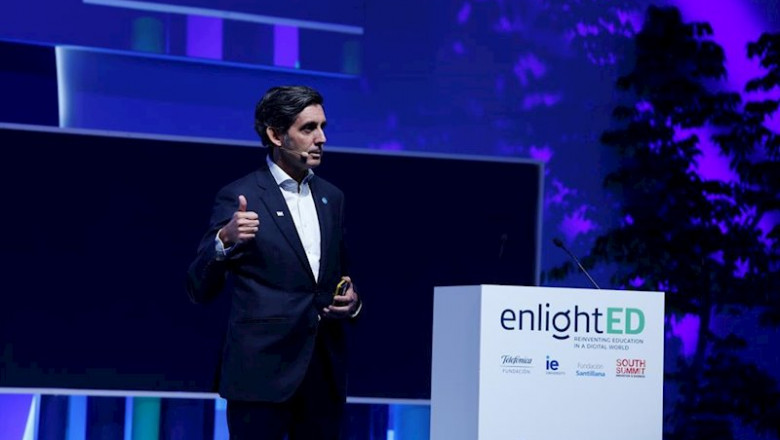 ep el presidente ejecutivo de telefonica jose maria alvarez-pallete en el foro enlighted 2019 ep el presidente ejecutivo de telefonica jose maria alvarez-pallete en el foro enlighted 2019