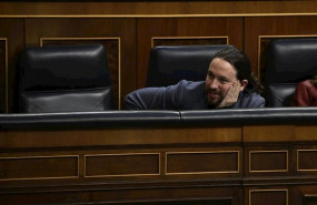 ep el vicepresidente del gobierno de derechos sociales y agenda 2030 pablo iglesias en el congreso