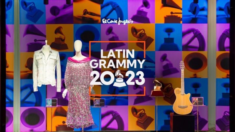 ep escaparate de el corte ingles con motivo de los grammy latinos ep escaparate de el corte ingles con motivo de los grammy latinos
