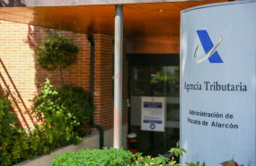 ep exterior de una oficina de la agencia tributaria en pozuelo de alarcon madrid