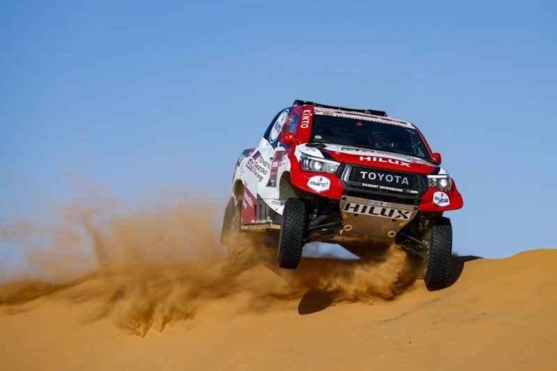 ep fernando alonso en el dakar