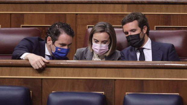 ep i d el secretario general del partido popular teodoro garcia egea la portavoz del pp en el 20210727141508