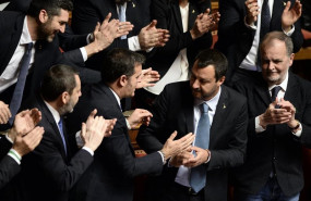 ep italian upper house senate votes on salvinis immunity