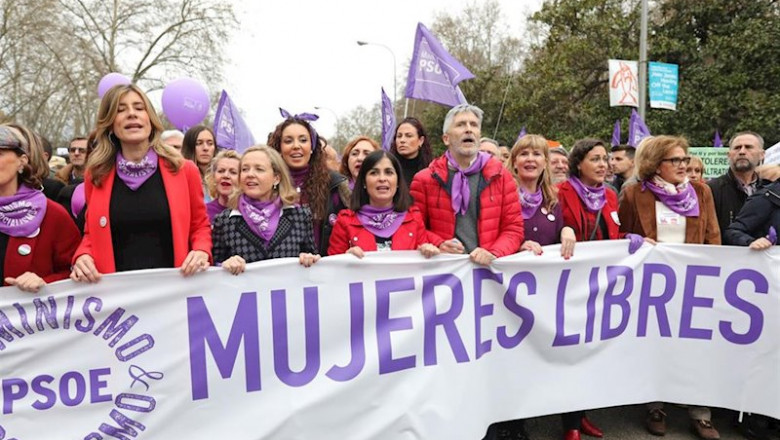 ep la esposa del presidente del gobierno begona gomez 1i la vicepresidenta tercera del gobierno