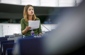 ep la eurodiputada de izquierda unida por unidas podemos sira rego
