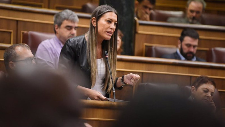 ep la portavoz de junts en el congreso de los diputados miriam nogueras durante una sesion de ep la portavoz de junts en el congreso de los diputados miriam nogueras durante una sesion de