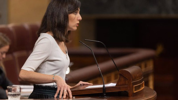 ep la portavoz de unidas podemos en el congreso ione belarra interviene durante una sesion plenaria