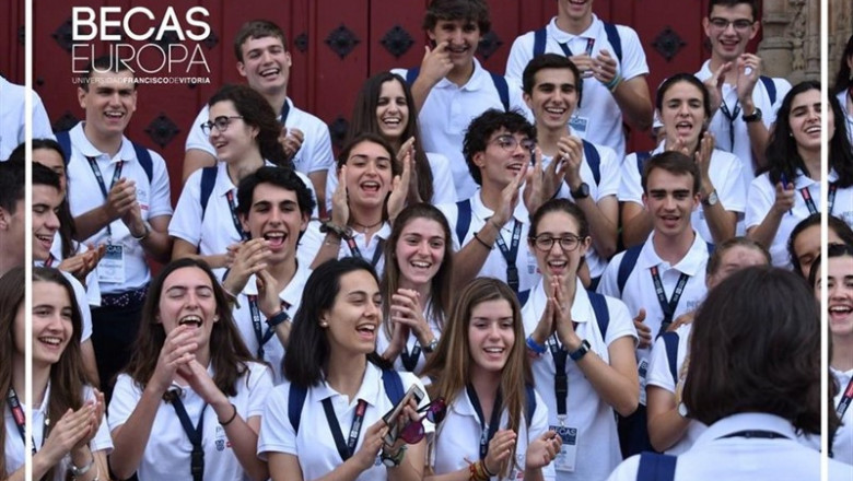 ep la universidad franciscovitoriabanco santander eligen50 estudiantes brillantes parabecas europa