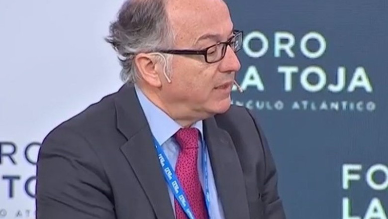 ep luis gallego presidente de iag en el foro la toja ep luis gallego presidente de iag en el foro la toja