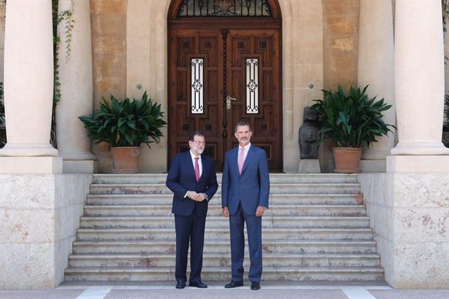 Mariano Rajoy y el Rey Felipe VI | CASA DEL REY ep mariano rajoyrey felipe vi