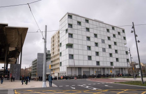 ep nuevo edificio de viviendas de la illa glries que sera habitable a partir de este verano