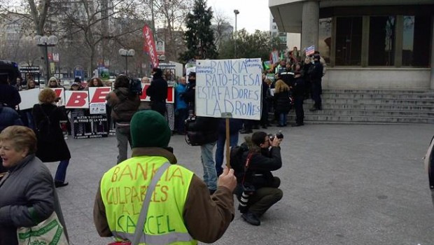 ep protesta bankia preferentes iberia blesa