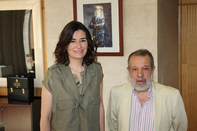 Reunión de Carmen Montón con Francisco Fernández Marugán | MINISTERIO DE SANIDAD ep reunioncarmen montonfrancisco fernandez marugan
