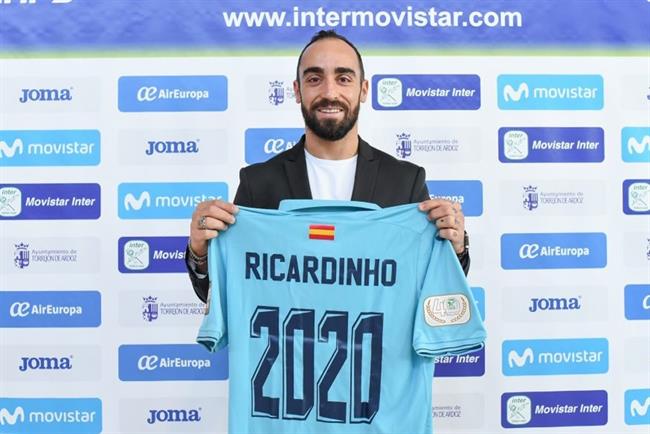 Ricardinho renueva con el Movistar Inter | SANDRA SANTIAGO / MOVISTAR INTER ep ricardinho renuevamovistar inter