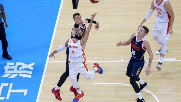 ep ricky rubio en el espana - rusia