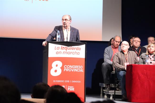El secretario general de los socialsitas aragoneses, Javier Lambán. | EUROPA PRESS ep secretario generallos socialsitas aragoneses javier lamban