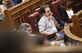 ep secretario generalpodemos pablo iglesias escuchagesto seriodiscursopresidentegobiernofunciones previola segunda votacionla investiduracandidato socialistala presidenciagobierno iglesias confirmo prev