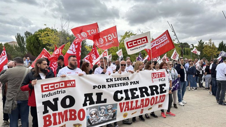 ep trabajadores de bimbo reclaman apoyo institucional ante el cierre de la planta en valladolid ep trabajadores de bimbo reclaman apoyo institucional ante el cierre de la planta en valladolid