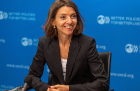 ep archivo - 19 september 2019 laurence boone chief economist of the oecd presented the interim