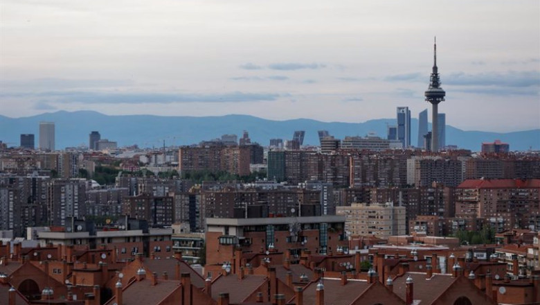 ep archivo el skyline de madrid en abril de 2020 ep archivo el skyline de madrid en abril de 2020