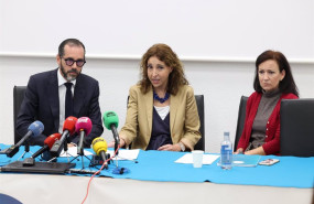 ep archivo   i d el abogado eliseo martinez la directora de comunicacion de ocu ileana izverniceanu
