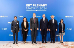 ep archivo   presidente de telefonica jose maria alvarez pallete vicepresidenta tercera del gobierno