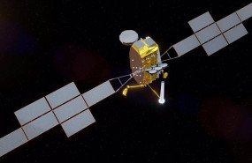 ep archivo   recreacion del satelite spainsat ng desarrollado por airbus y thales alenia space para