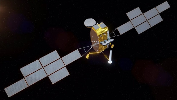 ep archivo   recreacion del satelite spainsat ng desarrollado por airbus y thales alenia space para