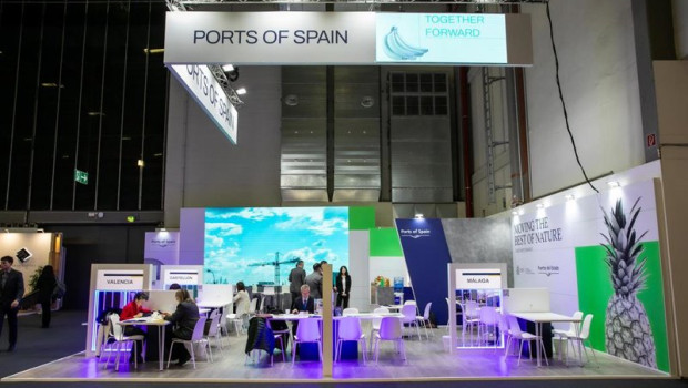 ep archivo   stand de puertos del estado en fruit logistica