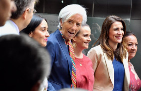 ep christine lagarde directora gerentefondo monetario internacional