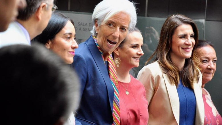 ep christine lagarde directora gerentefondo monetario internacional
