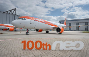 ep easyjet recibe su avion airbus a320neo numero 100 en hamburgo alemania ep easyjet recibe su avion airbus a320neo numero 100 en hamburgo alemania