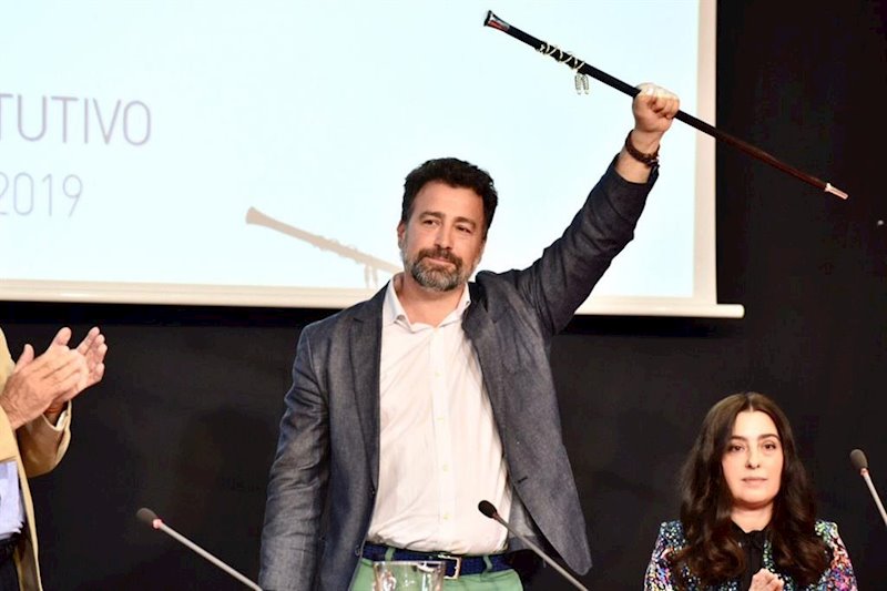 ep el alcalde de rivas pedro del cura tras ser reelegido como regidor de la localidad
