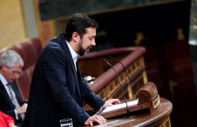 ep el diputado de galicia en comun anton gomez-reino interviene desde la tribuna del congreso en una